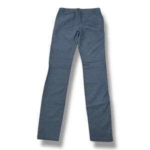 prAna Brenna Moto Skinny Stretch Pants Gray Office Business Casual Women’s Sz 8